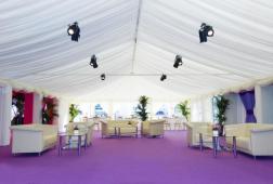 9m x 24m back to basics marquee